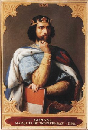 Conrad of Montferrat, by Picot