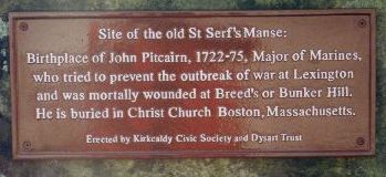 Dysart Plaque