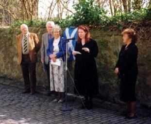 Unveiling Ceremony 13 April 2002